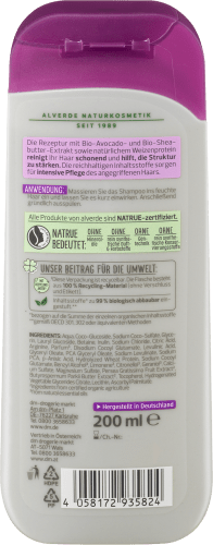 Repair Shampoo Bio-Avocado, Bio-Sheabutter, 200 ml