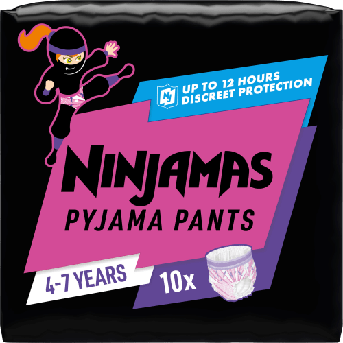 Pyjama Pants Mädchen 4-7 St Jahre, 10
