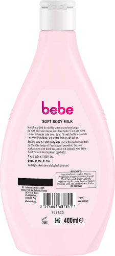 Bodylotion Soft Body ml 400 Milk
