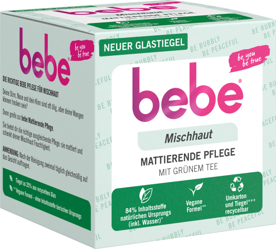 Gesichtscreme Mattierende Pflege, 50 ml