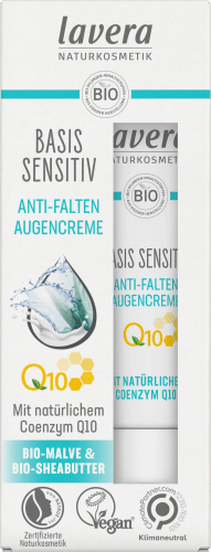 Anti Falten Augencreme Q10  Basis Sensitiv, 15 ml