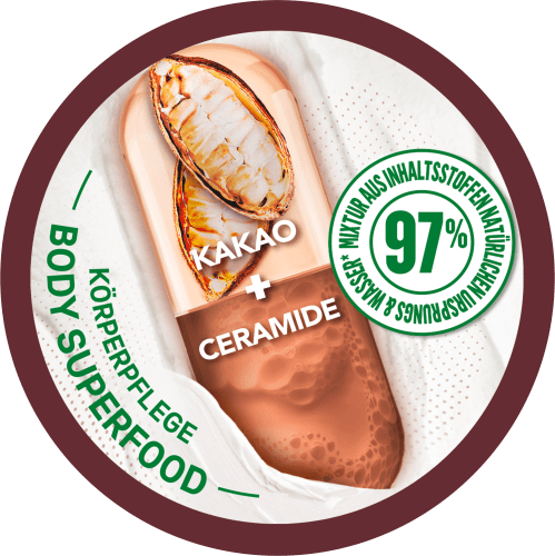 Körperbutter Superfood Körperpflege Kakao, 380 ml