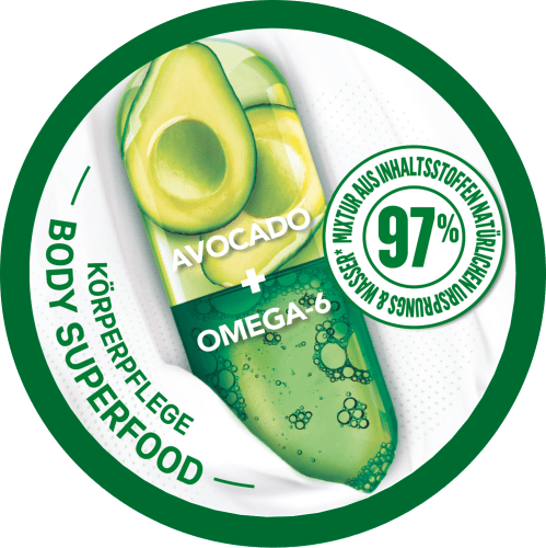 Pflegecreme Superfood 380 ml Körperpflege Avocado