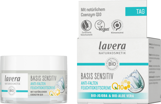 Anti Falten Gesichtscreme Q10 Basis Sensitiv, 50 ml