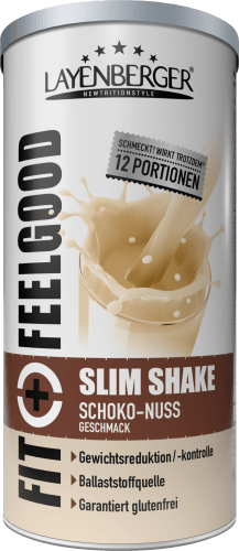 Diät Shake, Slim Shake Schoko & Nuss, 396 g