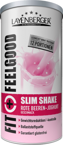 Diät Shake Joghurt, Shake, Slim & rote 396 g Beeren