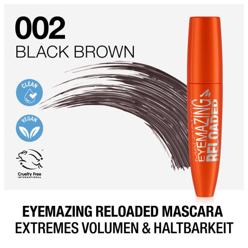 Mascara Eyemazing Reloaded 002 12 ml Black Brown