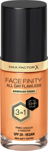 Foundation Facefinity All Day Flawless LSF 20, 84 Soft Toffee, 30 ml