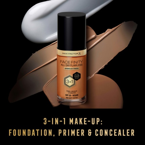 Foundation Facefinity All Day 20, Soft Flawless 84 30 LSF ml Toffee
