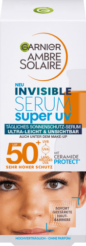 30 50+, LSF UV, Serum ml super Sonnenfluid Gesicht invisible