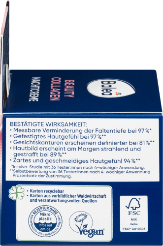 Nachtcreme Beauty Collagen, 50 ml