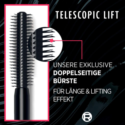Telescopic Extra Lift ml 9,9 Black, Mascara