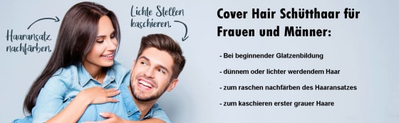 Streuhaar Haarverdichter 14 g Mittelbraun,