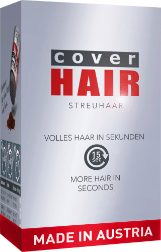 Streuhaar Haarverdichter 14 g Mittelbraun,