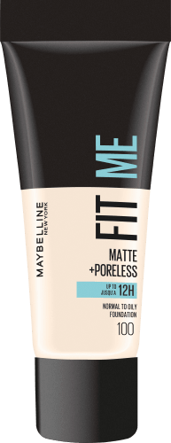 Foundation Fit Me Matte & Poreless 100 Warm Ivory, 30 ml