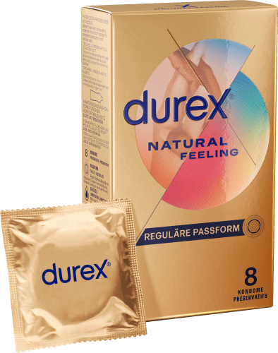 Natural Kondome latexfrei, Feeling, Breite 56mm, 8 St