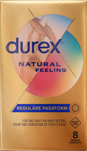 Natural Kondome latexfrei, Feeling, Breite 56mm, 8 St
