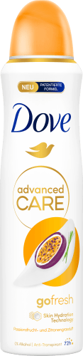 Antitranspirant Deospray Advanced Care Passionsfrucht & Zitronengrasduft, 150 ml