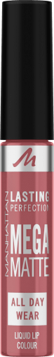Perfection 7,4 Lasting Central ml 210 Pink, Matte Liquid Lippenstift Mega
