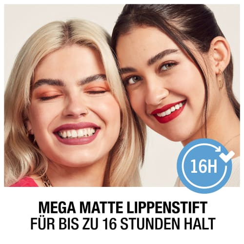 Matte Perfection Mega Central Lippenstift 210 7,4 ml Liquid Pink, Lasting