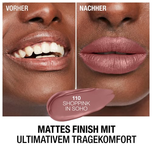 Lippenstift Liquid ml In Shoppink Mega 110 Lasting 7,4 Matte Perfection Soho