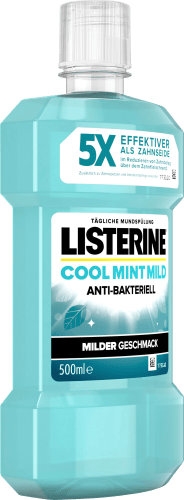 Mundspülung Cool Mint milder 500 ml Geschmack