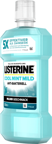 Mundspülung Cool Mint milder ml Geschmack, 500