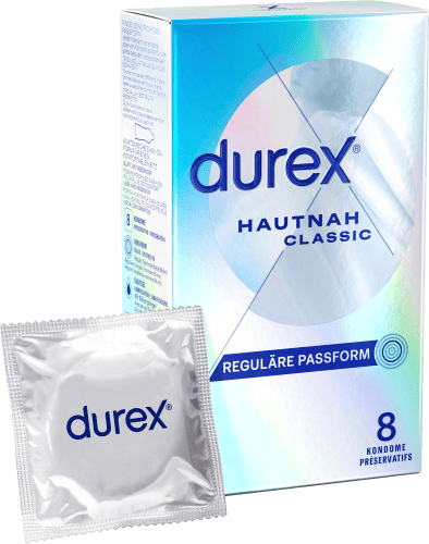 Kondome Hautnah Classic, Breite 56mm, St 8