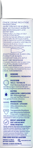 Kondome Hautnah XXL, Breite 8 60mm, St