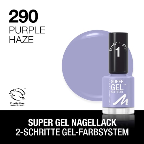 Nagellack Super Gel 290 12 Haze, Purple ml