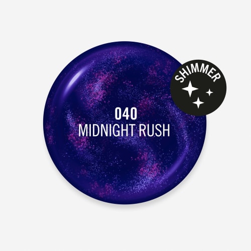 8 040 Shine Last & ml Rush, Midnight Nagellack