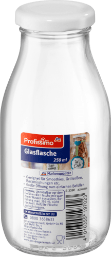 Glasflasche 250 ml, 1 St | Aufbewahren & To Go