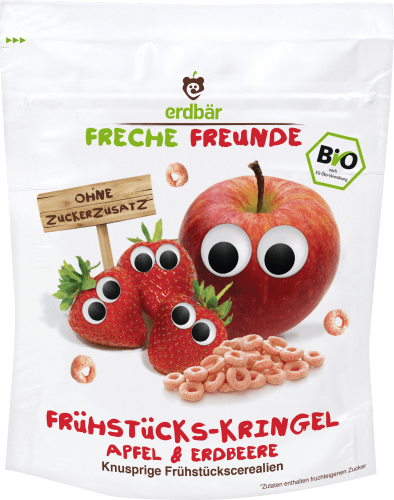 Müsli Frühstücks-Kringel Apfel & g ab 125 Erdbeere Jahr, 1