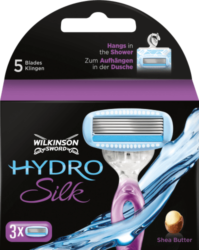 Rasierklingen, Hydro Silk Damen, 3 St