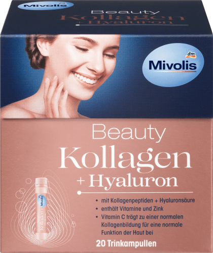 500 Kollagen Beauty 20 ml Hyaluron, Trinkampullen, St., +