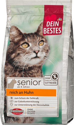 Senior, Huhn, 750 Katze g mit Trockenfutter