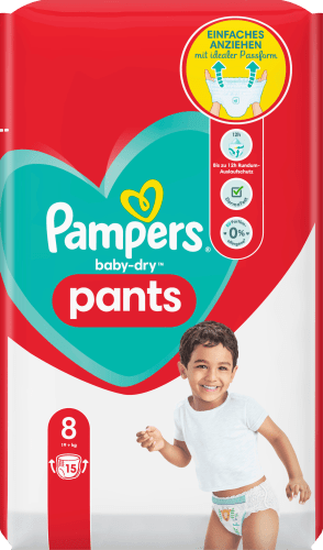 Baby Pants Baby Gr.8 Dry Extra 15 St (19+ Large kg)