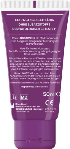 ml Silikonöl, 50 Gleitgel Medizinisches Longtime