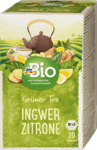 (20 x g 40 2g), Zitrone Tee, Ingwer Grüner