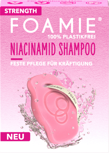 Festes Shampoo Strength mit Niacinamiden, 80 g