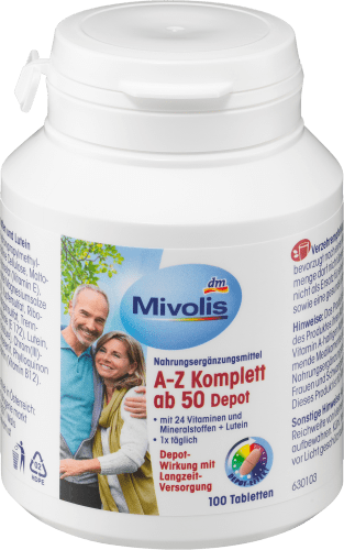 A-Z Komplett Depot 100 Tabletten, 50, St, 150 g ab