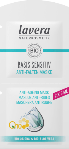 Anti Falten Gesichtsmaske Basis Sensitiv (2x5 ml), 10 ml