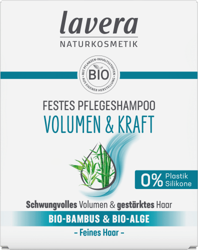 Festes Shampoo Volumen & Kraft, 50 g