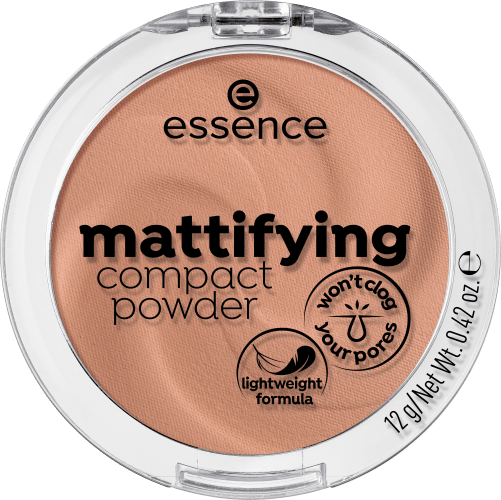Kompakt Puder Mattifying Soft Beige 02, 12 g