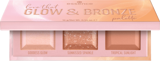 Bronze, Love 16 g & That Glow Bronzerpalette