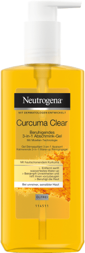 Reinigungsgel 3in1 Curcuma Clear, 200 ml | Gesichtsreinigung