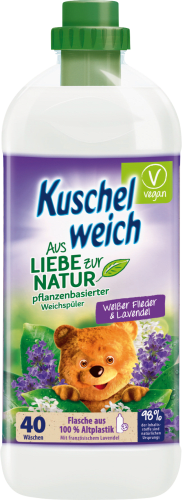 Weichspüler Aus Liebe zur Natur Weißer Flieder & Lavendel 40 WL, 1 l