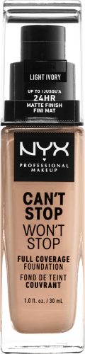 Foundation 24-Hour 04, Stop Light 30 Stop Can\'t Won\'t ml Ivory