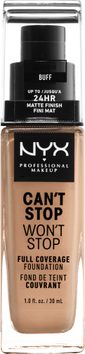 Foundation Can\'t Stop Won\'t Stop 24-Hour Buff 10, 30 ml