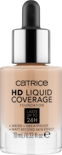 Foundation Liquid HD Mini 10 Coverage 030 Beige, Sand ml Waterproof